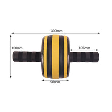Load image into Gallery viewer, Round Abs Wheel Abdominal Roller Workout Fitness Equipment