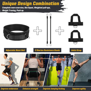 Exercise Resistance Band Set- 14 Pcs Workout Fitness Bands