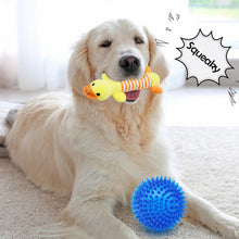 Load image into Gallery viewer, Luxury Dog Chew Toys for Small to Medium Aggressive Chewers - 12 Pack Tough Dog Toys for Medium Breed with Heavy Dog Rope Toys, Interactive Rope Puppy Teething Toys, Squeaky Dog Chew Toys
