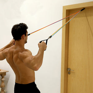 Fitness Rubber Resistance Elastic Bands Set