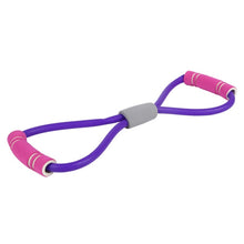 Load image into Gallery viewer, 4 Tube Fitness Resistance Bands Workout Latex Pedal Elastic Bands
