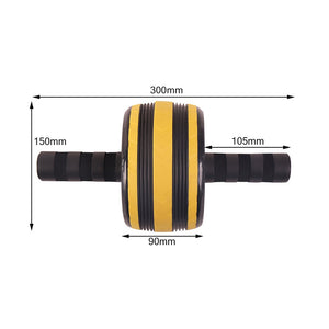 Round Abs Wheel Abdominal Roller Workout Fitness Equipment